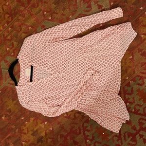 Anthropologie Maeve block print top Size 2